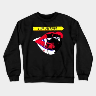 Lip Biter Crewneck Sweatshirt